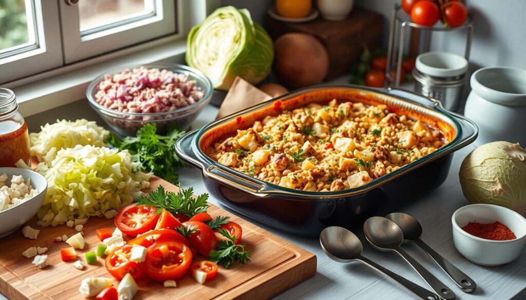 easy cabbage casserole