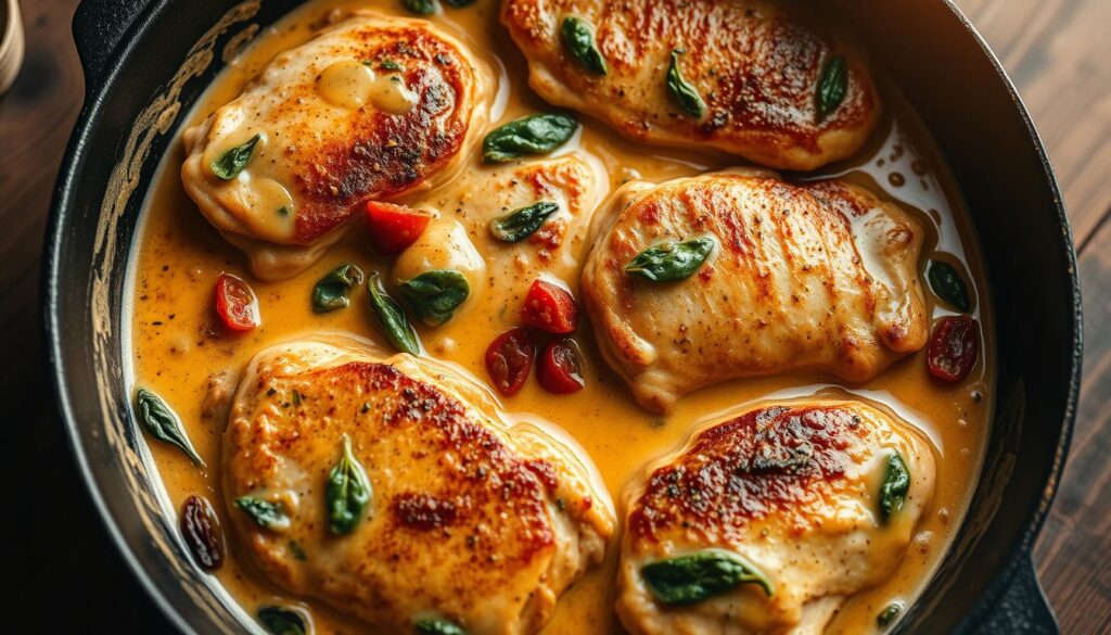 tuscan chicken cooking method steps
